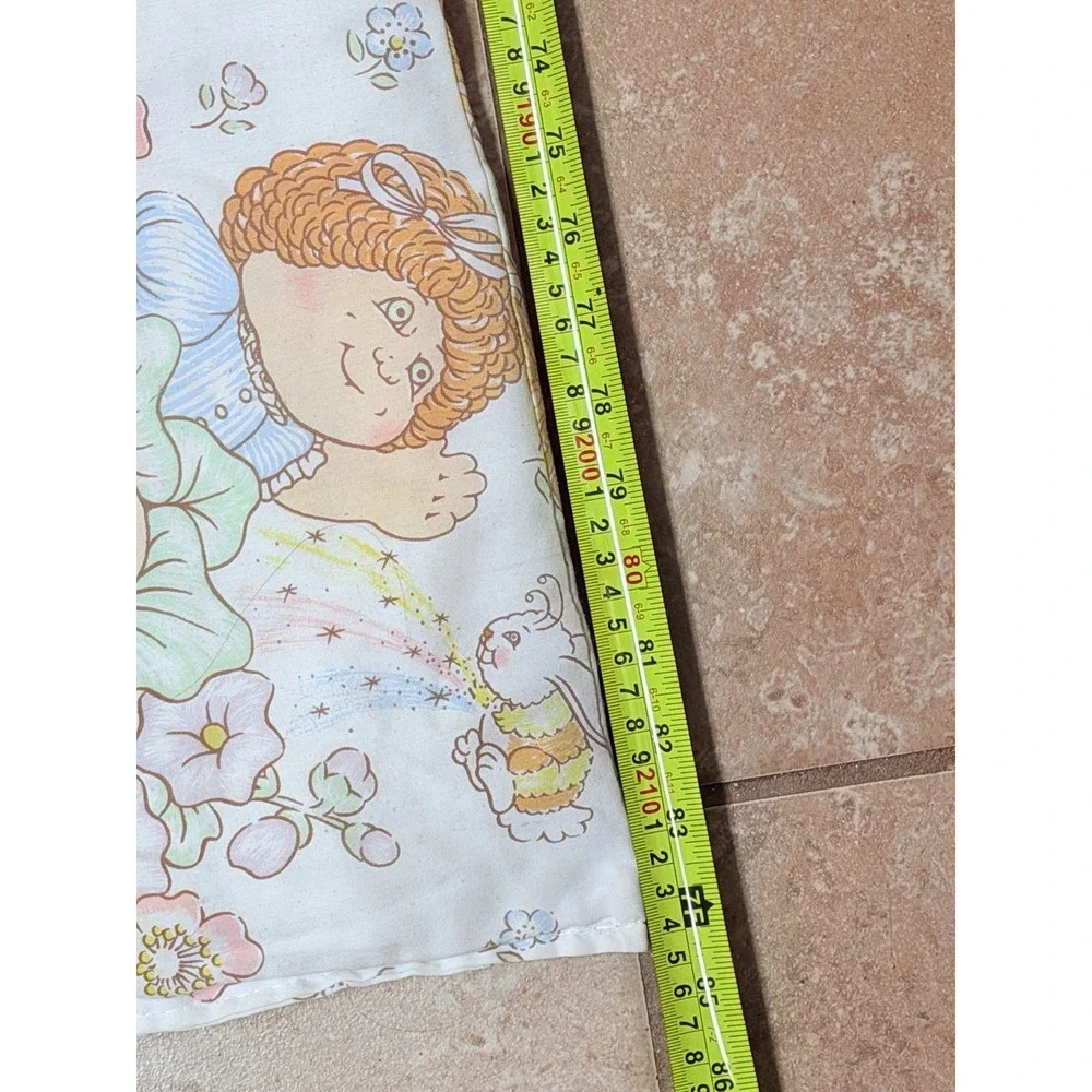 Vintage 1983 Cabbage Patch Kids Quilted Comforter Blanket 84x68 OAA Inc CLEAN!